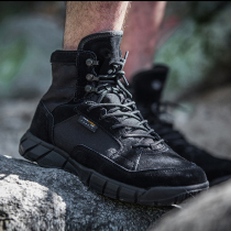 Outdoor hiking shoes mens waterproof non-slip wear-resistant spring and autumn breathable desert hiking shoes womens light training shoes