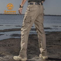 Consul training tactical pants mens camouflage pants Special Forces wear-resistant overalls spring and autumn military training pants plus fat increase