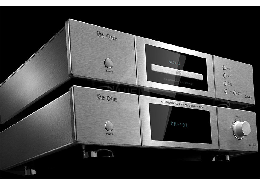 British HIFI optical fiber coaxial decoding A101 A birhyme music high fidelity digital high-power power amplifier