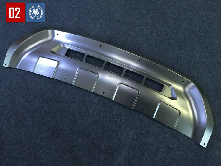 Áp dụng cho tấm bảo vệ phía trước và phía sau bằng thép không gỉ của Volkswagen Touareg 11-18 - Khung bảo vệ