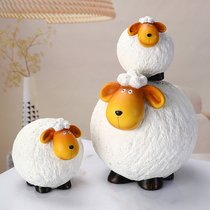 Cute Cartoon Sheep Deposit Money Pot Creative Personality Just Ca Nt Get Out Of Adult Children Zero Money Hard Currency Note Savings Pot Desirable