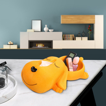 Pooch creative light extravagant paper towels box key containing swing piece tea table TV cabinet drawing paper box Living room Home Decorative Goods