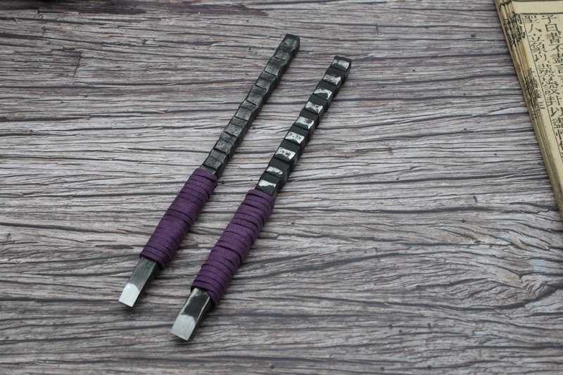 Non-fish Xuan hand forged and forged seal carving knife 