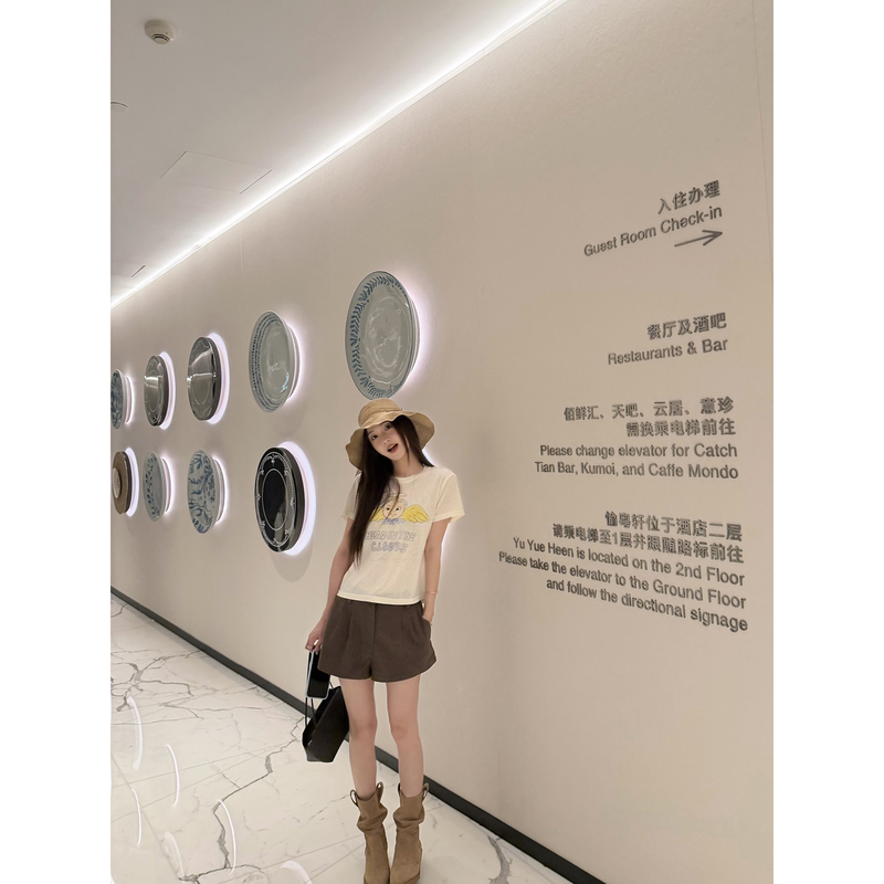 Ruan Xiaomi Smileme【Rolled Hem Pants】Tencel Linen Wide-Leg Shorts for Women Summer 2026 New Casual Pants Ruan Xiaomi Smileme【Rolled Hem Pants】Tencel Linen Wide-Leg Shorts for Women Summer 2026 New Casual Pants