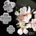Công cụ fondant Thực phẩm Lớp ABS Hoa thường gặp Khuôn mùa xuân Bộ Năm Cánh hoa Tám Cánh hoa fondant Khuôn - Tự làm khuôn nướng Tự làm khuôn nướng