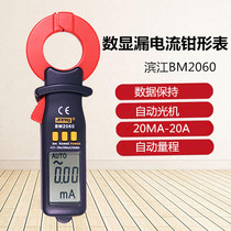 Binjiang digital leakage current microcurrent clamp meter BM2060 Intelligent automatic range 20mA~60A