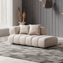 Modern Balcony Deck Chair Bedroom Arc Sofa Small Family Style Living Room Your Princess Chair Light Lavish Hotel Folk Sloth Sofa