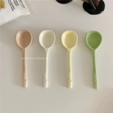 Керамическая милая японская высококачественная ложка для домашнего использования