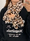 Khaki Leopard Cat Scarf 2024 Новый