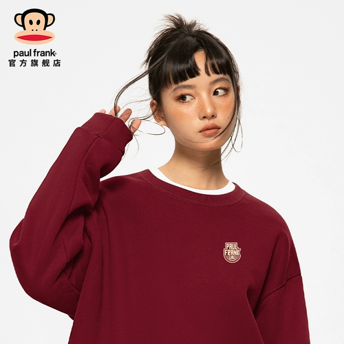 Paul Frank/大嘴猴 Весенняя куртка с круглым воротником для школьников и студентов, подходит для подростков