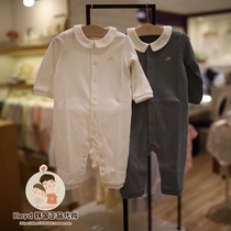 Direct mail minkmui Korean little star 22 autumn baby solid color jumpsuit Korean version A70-041-05