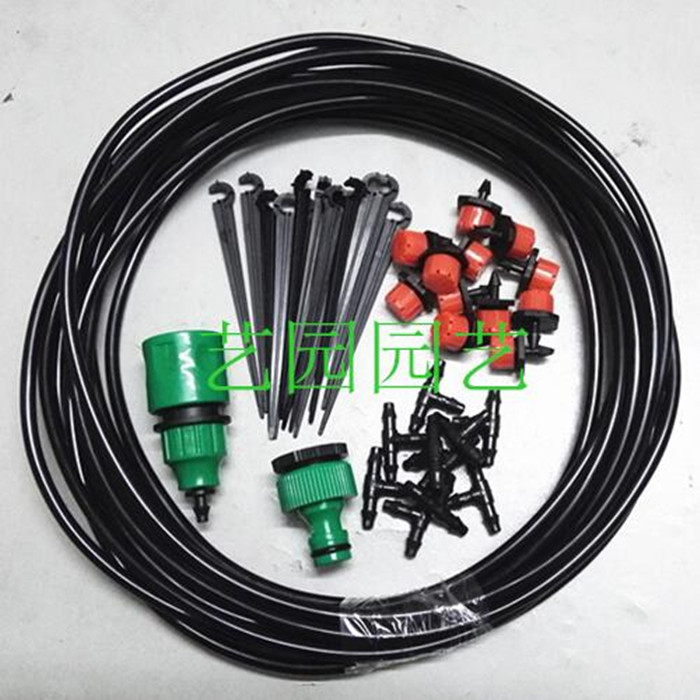 Red dripper automatic waterer drip set Balcony pot drops adjustable and closed