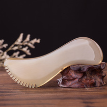 Vietnam imported white buffalo horn face scraping Board Queen combed