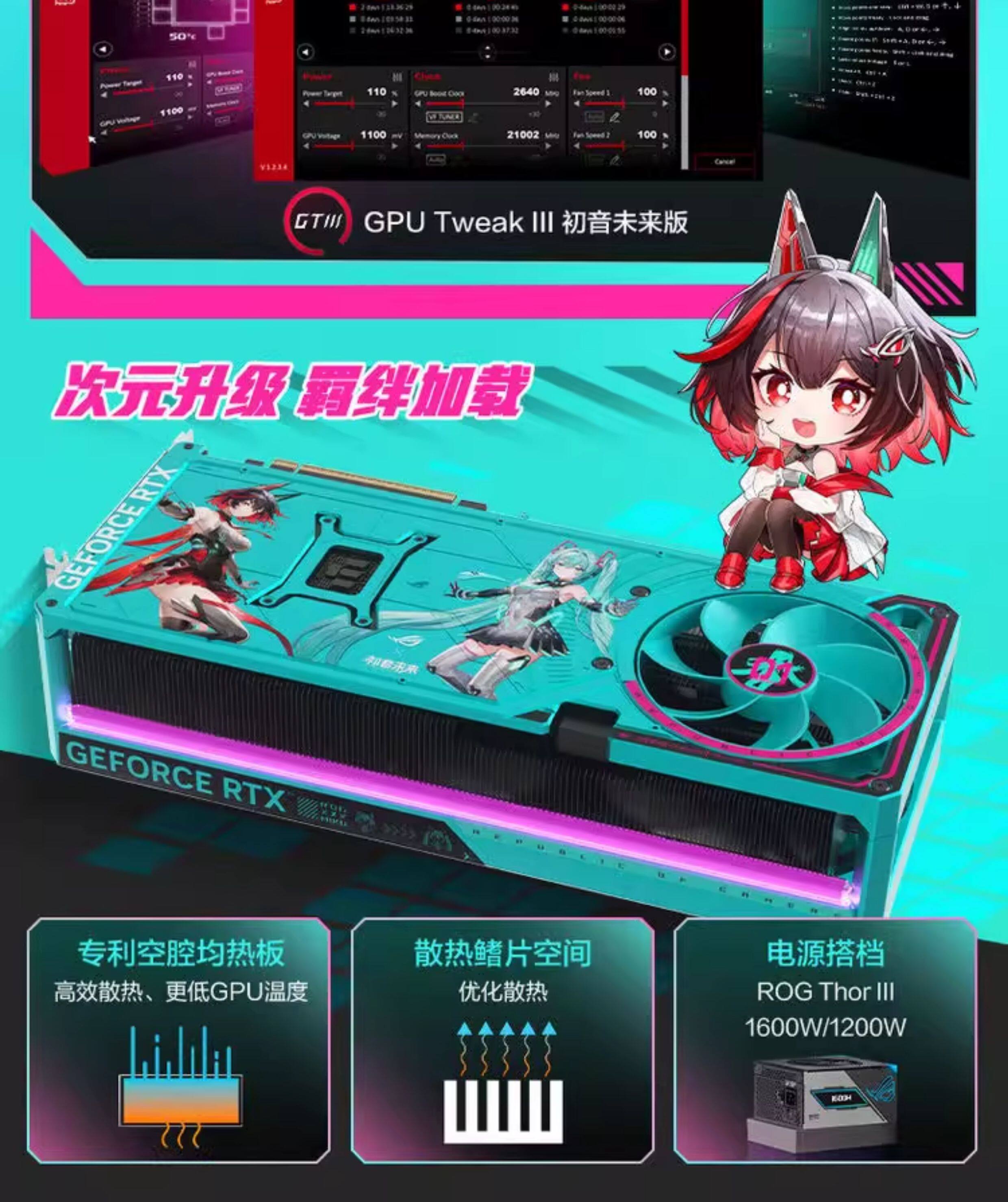 ROG 夜神 RTX5080 RO姬插图3