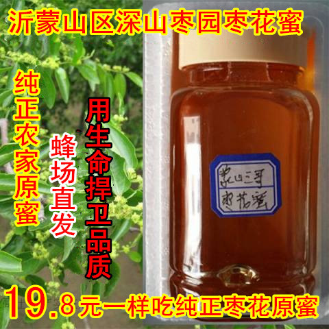 Pure Jujube Flower Honey, Natural Farm-Produced Wild Honey, Authentic Native Honey 500g  Is Better Than Sophora Honey