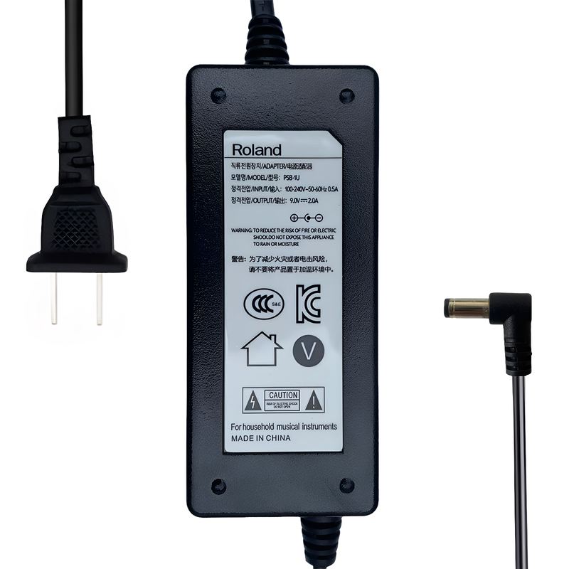 Roland Roland Digital Piano Rp102 Rp20 Power Cord Adapter Psb-1U Roland Roland Digital Piano Rp102 Rp20 Power Cord Adapter Psb-1U