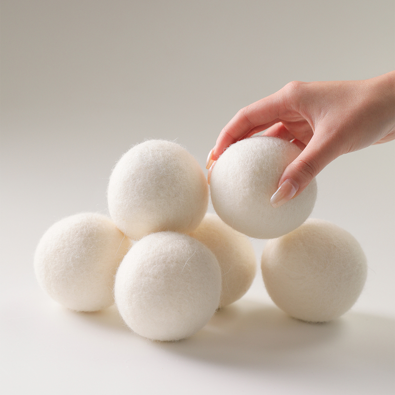 New Zealand Imported Dryer Wool Balls, Special Anti-Tangle Drying Balls for Drying, Companion Laundry Sheep Balls