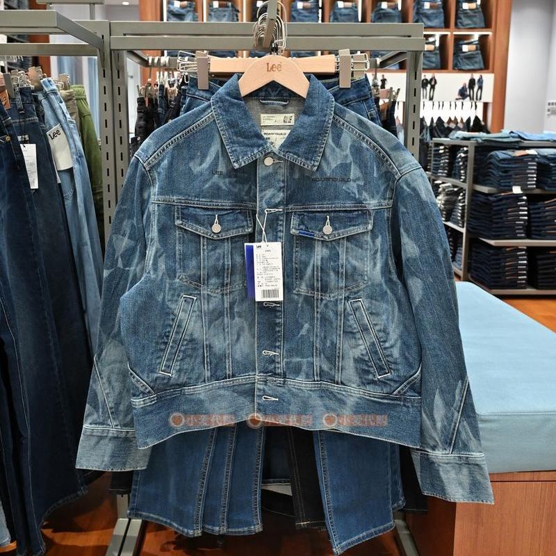 Lee Roaringwild Co-Branded Denim Jacket for Men and Women Lut0068746Jn00F-A04703