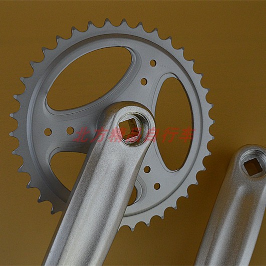38 teeth internal variable speed bicycle aluminum alloy tooth plate Ordinary bicycle tooth plate 38T square hole aluminum leg tooth plate