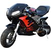 2025 New Model Thick-Body Light-Style Small Motorcycle for Children, 49Cc Mini Motorcycle, Small Sports Car, Gasoline