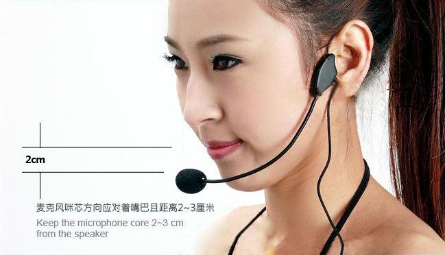 micro livestream Giáo viên loa tai nghe micro ong ong tai nghe phổ quát giảng dạy micro giai đoạn đạo cụ mic at2020