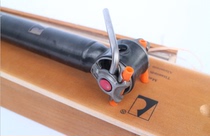 LANCHEN titanium alloy seat tube 27 2 31 6 x 350MM wooden boxed quick release lock dual use