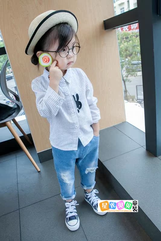 Chemise enfant à manche longue - Ref 2082987 Image 19