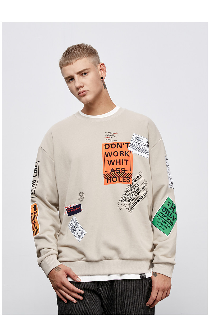 Sweatshirt homme en Coton - Ref 3127987 Image 13