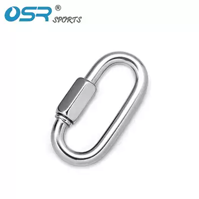 Diving SS316 stainless steel technical diving quick release buckle 5mm side hanging accessories back flying technical diving