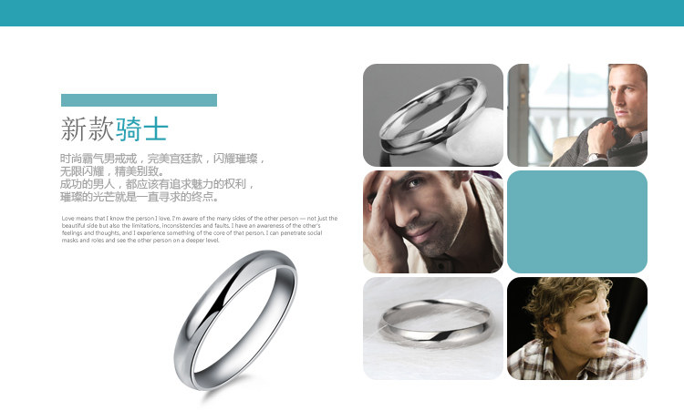 Bague homme BREIL en Palladium - Ref 3087314 Image 9