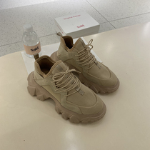 Skinny leg length ~ torre shoes women ins tide comfortable feet small casual shoes 2022 new thick sole sports shoes