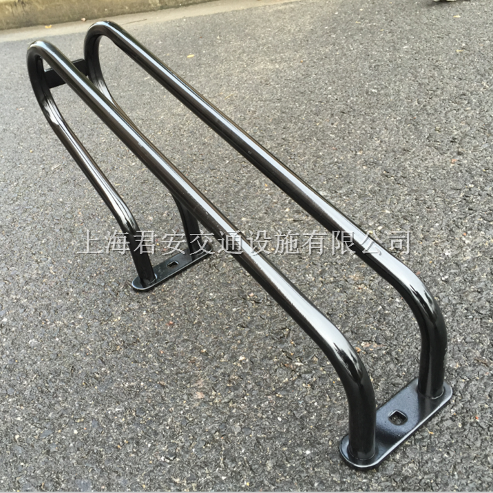 Single card galvanized spray single parking space parking rack Bicycle parking rack High and low bicycle parking rack