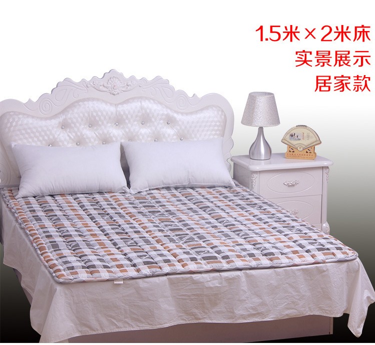 Giường nệm 褥 đơn đôi 1.8 m 1.5 m sponge tatami ký túc xá sinh viên gấp tầng ngủ mat quilt