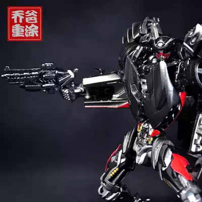 Joe dad repainted Transformers 5 movie Hot-broken gun accessories big gun small gun Space Gun
