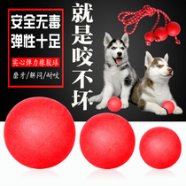Pet Bite-resistant Ball Solid Rubber Bounce Ball Toy Dog Ball Bite-resistant Dog Ball Dog Ball Dog Bite Ball