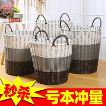 Dirty Laundry Basket home Dirty Laundry Containing baskets net red Vine Ched-up Clothes Basket Ins wind dolls Containing Bucket Laundry Basket