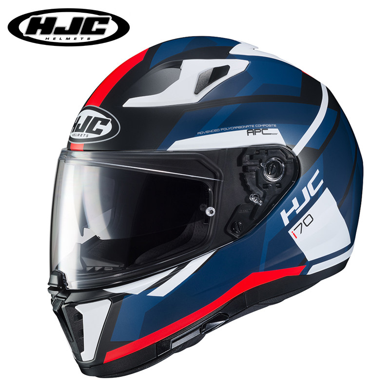 HJC Safety Hat Men Locomotive I70 Locomotive Four Seasons General Sports Car Racing Female Double Lens Summer Full Clean