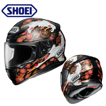 SHOEI original motorcycle helmet Z7 power key lucky cat crane anti-fog full helmet Four Seasons rally helmet Four Seasons