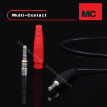 Multi Contact Swiss original MC high current connector 100A 600V self-locking 6mm banana plug