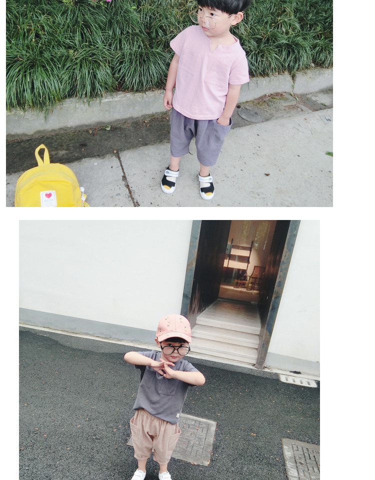 Một chiếc áo thun cotton mùa hè chất lượng mới của Xiaoxuan Áo thun cotton cổ tay trẻ em cotton tay ngắn co giãn quần áo sành điệu cho be gái
