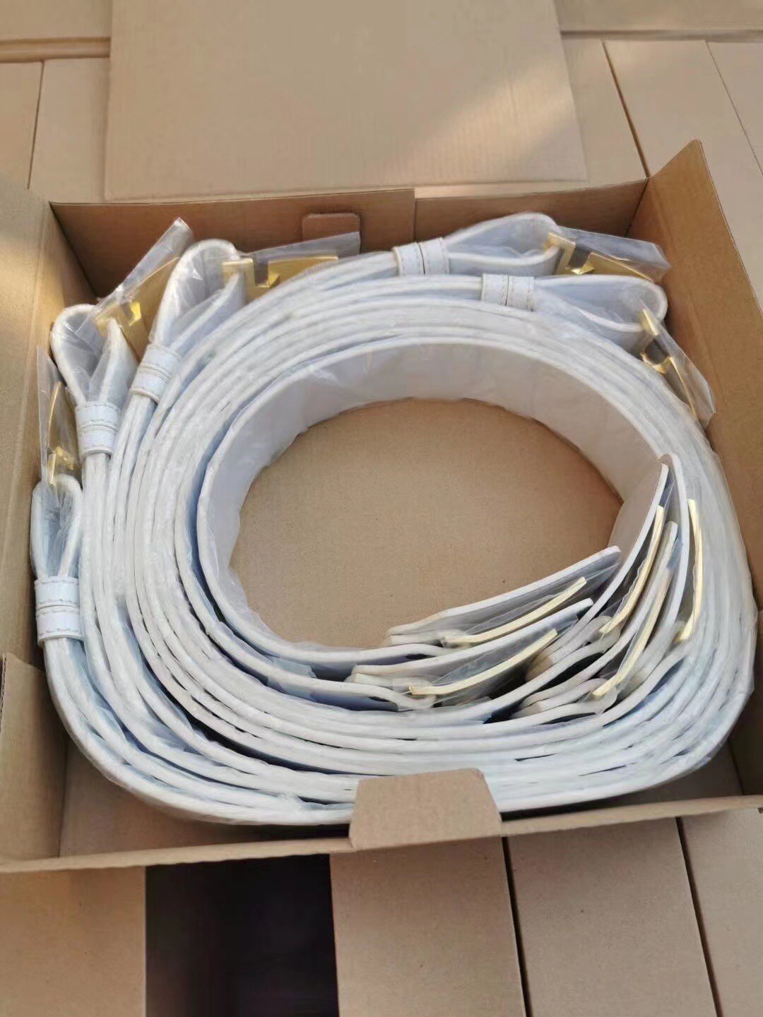 White outer belt Sailor outer belt