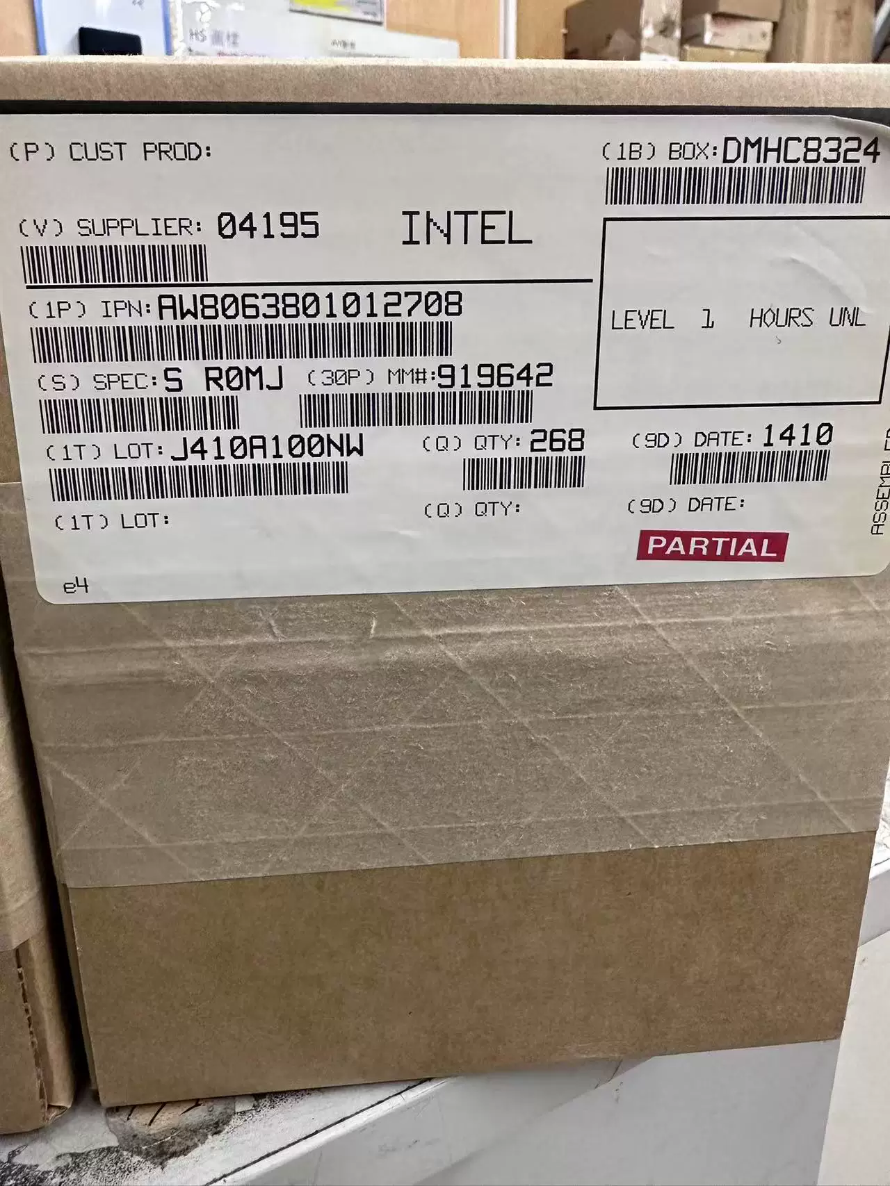 PGA988 interface quad-core Intel i7 3632QM processor for notebook computers, low power consumption 22nm CPU