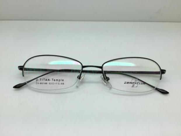 专柜正品古天乐代言皇家乐园新纯钛眼镜半框眼镜近视镜ZX-66188
