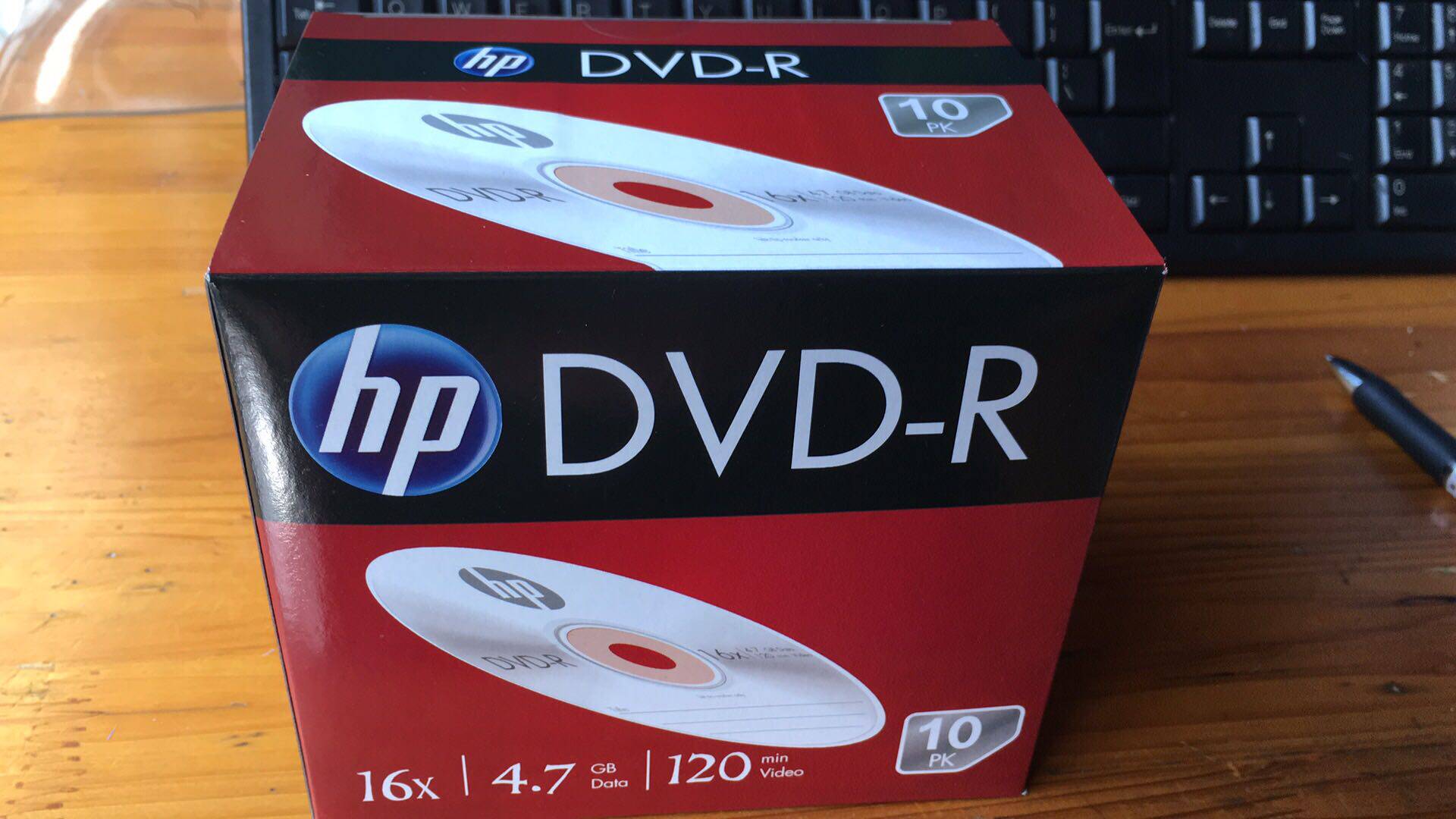 HP HP DVD R dvdr monolithic individual packaging
