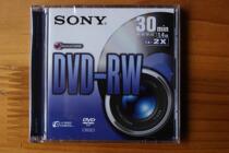 Original SONY DVD RW camcorder disc 8cm 8CM rewritable and repeatedly burned for use