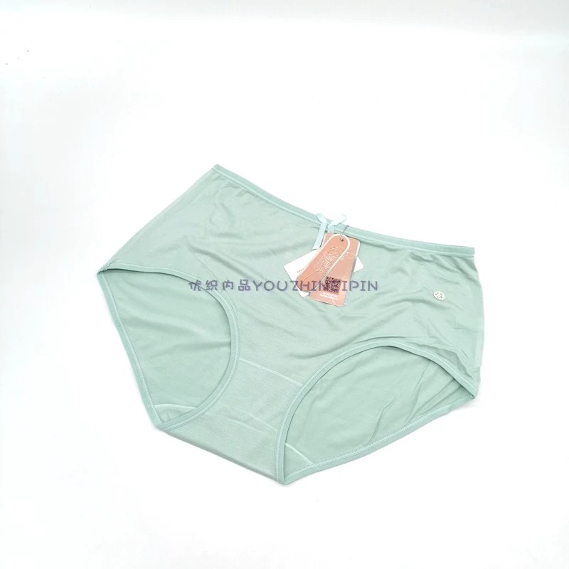 6 cái miễn phí vận chuyển Qiao Nifen / Qiao Nifen Phương thức Kích thước lớn Nữ giới eo cao cộng với chất béo cộng với quần lót 6405 - Eo cao