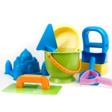 Hape Классический пляжный детский большой комплект для игры с песком для игр в воде, детская интеллектуальная игрушка, 9 шт