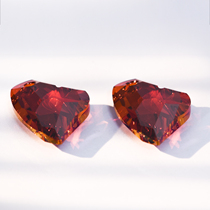 Shun Fung Spot Import Shi Family Austria Crystal 6261 Caring 36mm Shiny Pendant Diy Accessories