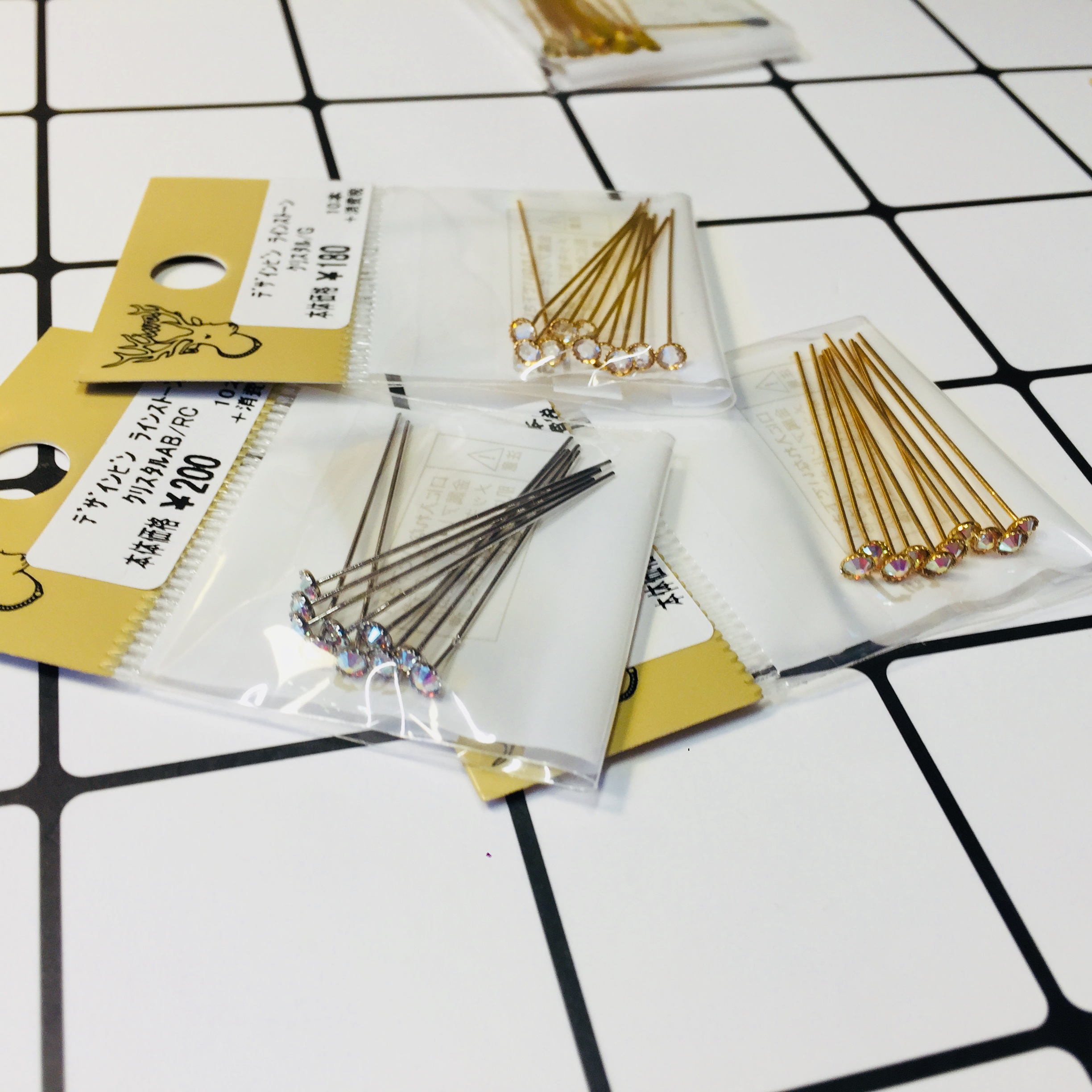 Shun Feng Spot Japan Kiwa Expensive and Made Metal Perforator T Needle Earrings Diy Base Accessories