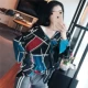 Bộ đồ mùa thu nữ 2018 mới Hồng Kông hương vị không đều màu phù hợp với áo sơ mi dài tay hoang dã tự trồng quần legging đồ bộ nữ đẹp